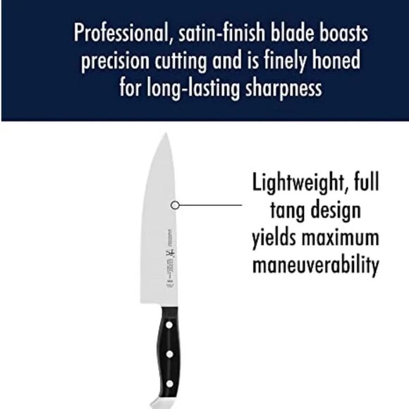 Henckels Statement Stainless Steel 8" Chef's Knife - Picture 6 of 11